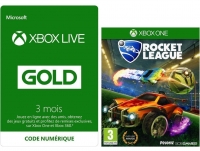 Abonnement de 3 mois Xbox Live + Rocket League