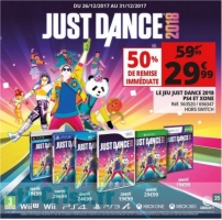Just Dance 2018 à partir de 19,99€