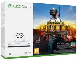 Console Xbox One S - 1To + PlayerUnknown's Battlegrounds / l'Ombre de la Guerre / Minecraft