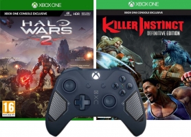 Manette pour Xbox One / PC (Au Choix) + Halo Wars 2 + Killer Instinct : Definitive Edition