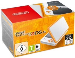 Console New Nintendo 2DS XL (Blanc / Orange)