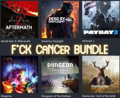 F*ck Cancer Bundle : 13 jeux (Wold War Z, PayDay 2, Dead By Daylight...)