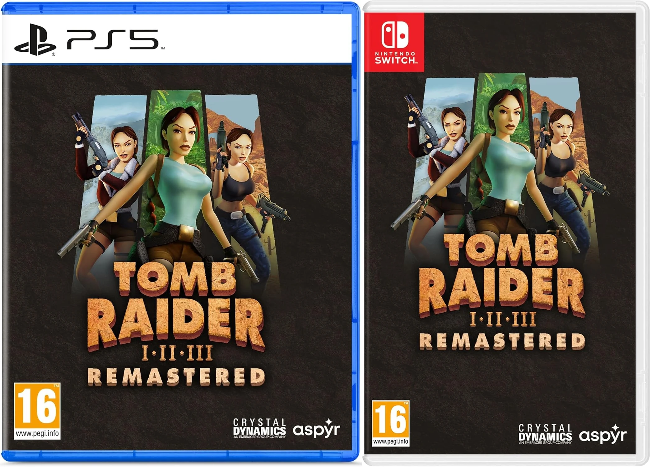 Tomb Raider 1-3 Remastered