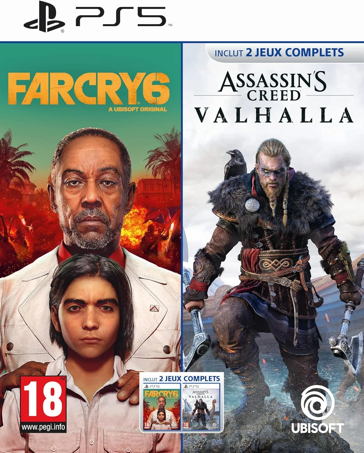 Compilation Assassin's Creed Valhalla + Far Cry 6