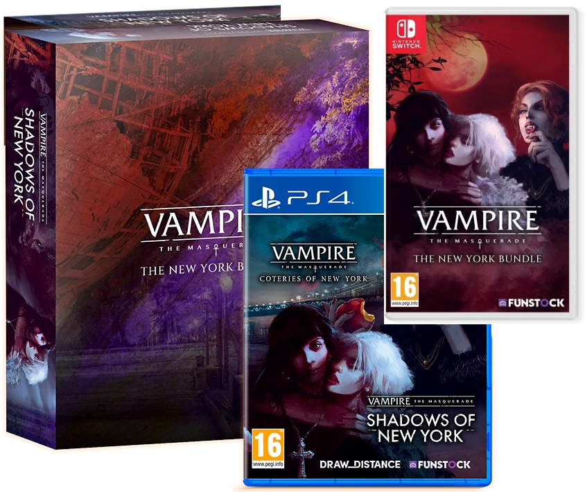 Vampire the Masquerade The New York - Bundle Collector Edition